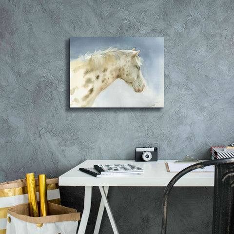Image of 'Dapple Gray Horse' by Katrina Pete, Giclee Canvas Wall Art,16x12