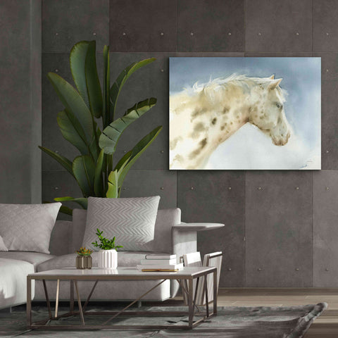 Image of 'Dapple Gray Horse' by Katrina Pete, Giclee Canvas Wall Art,54x40