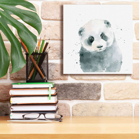 Image of 'Panda Cub' by Katrina Pete, Giclee Canvas Wall Art,12x12