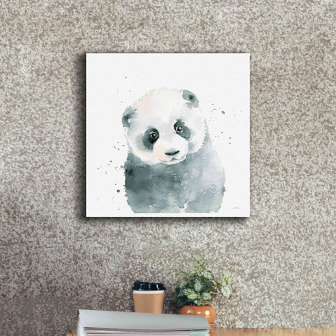 Image of 'Panda Cub' by Katrina Pete, Giclee Canvas Wall Art,18x18