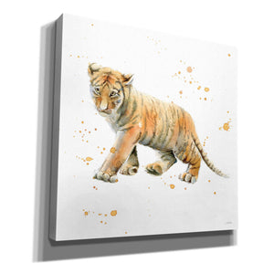 'Tiger Cub' by Katrina Pete, Giclee Canvas Wall Art