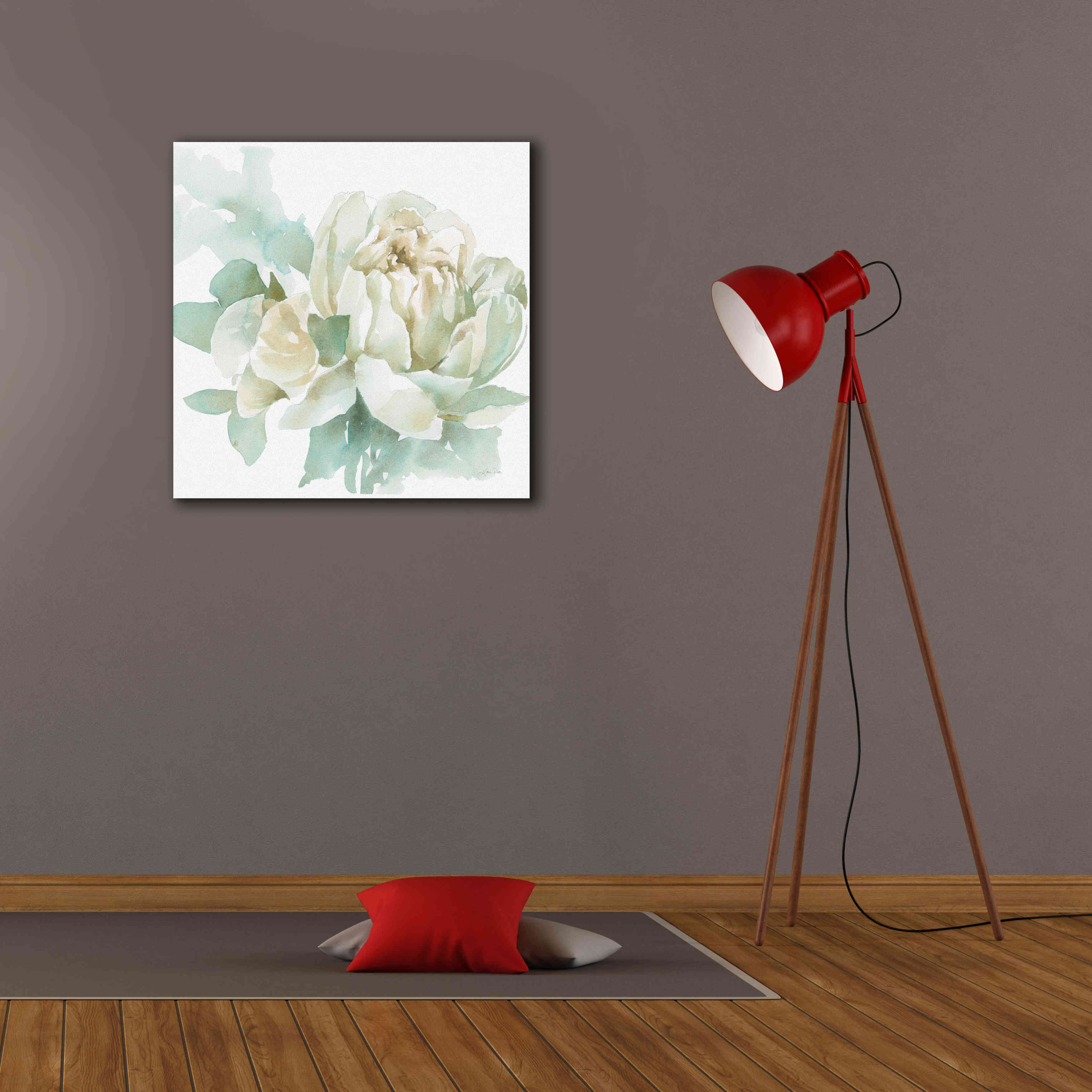 'Poetic Blooming I' by Katrina Pete, Giclee Canvas Wall Art,26x26