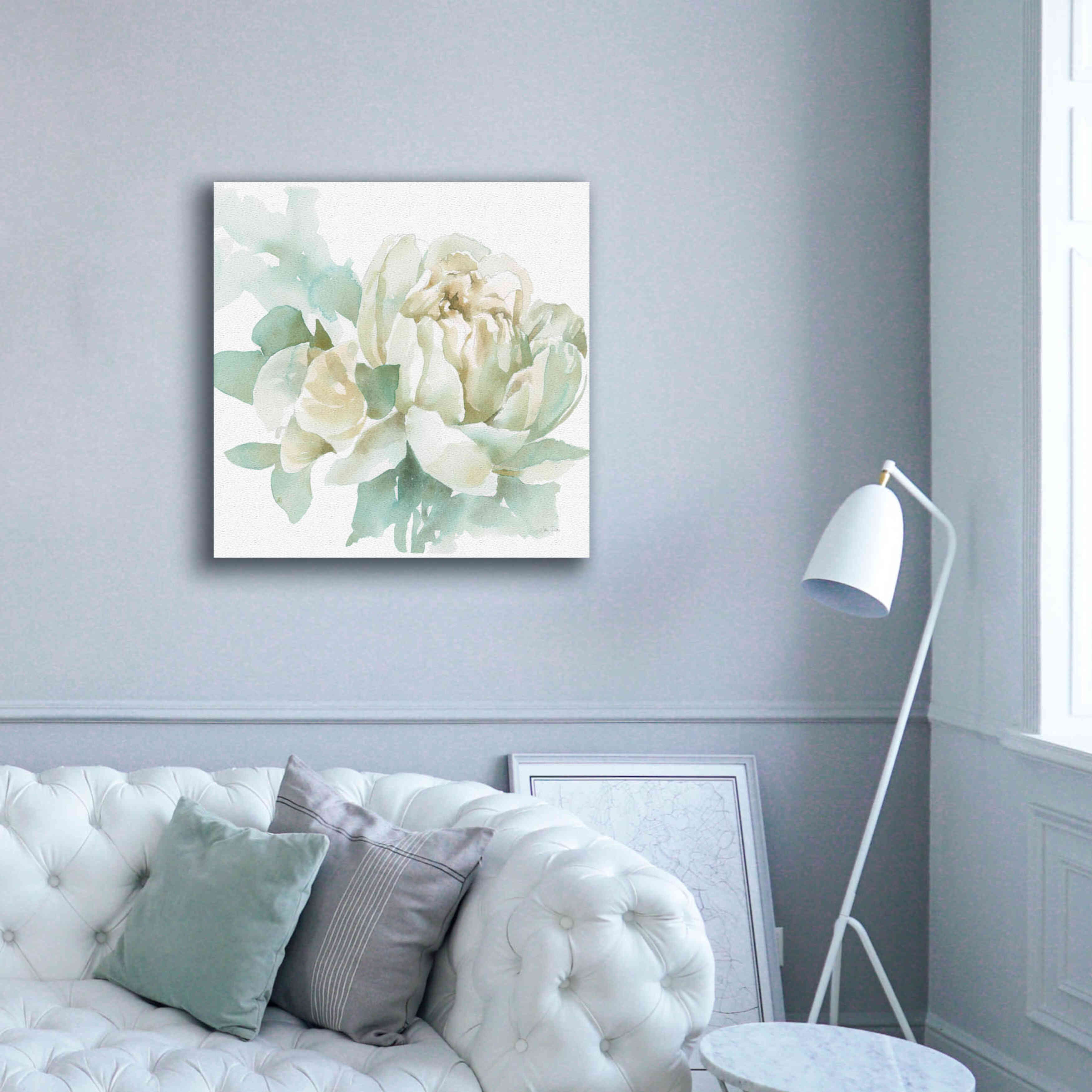 'Poetic Blooming I' by Katrina Pete, Giclee Canvas Wall Art,37x37