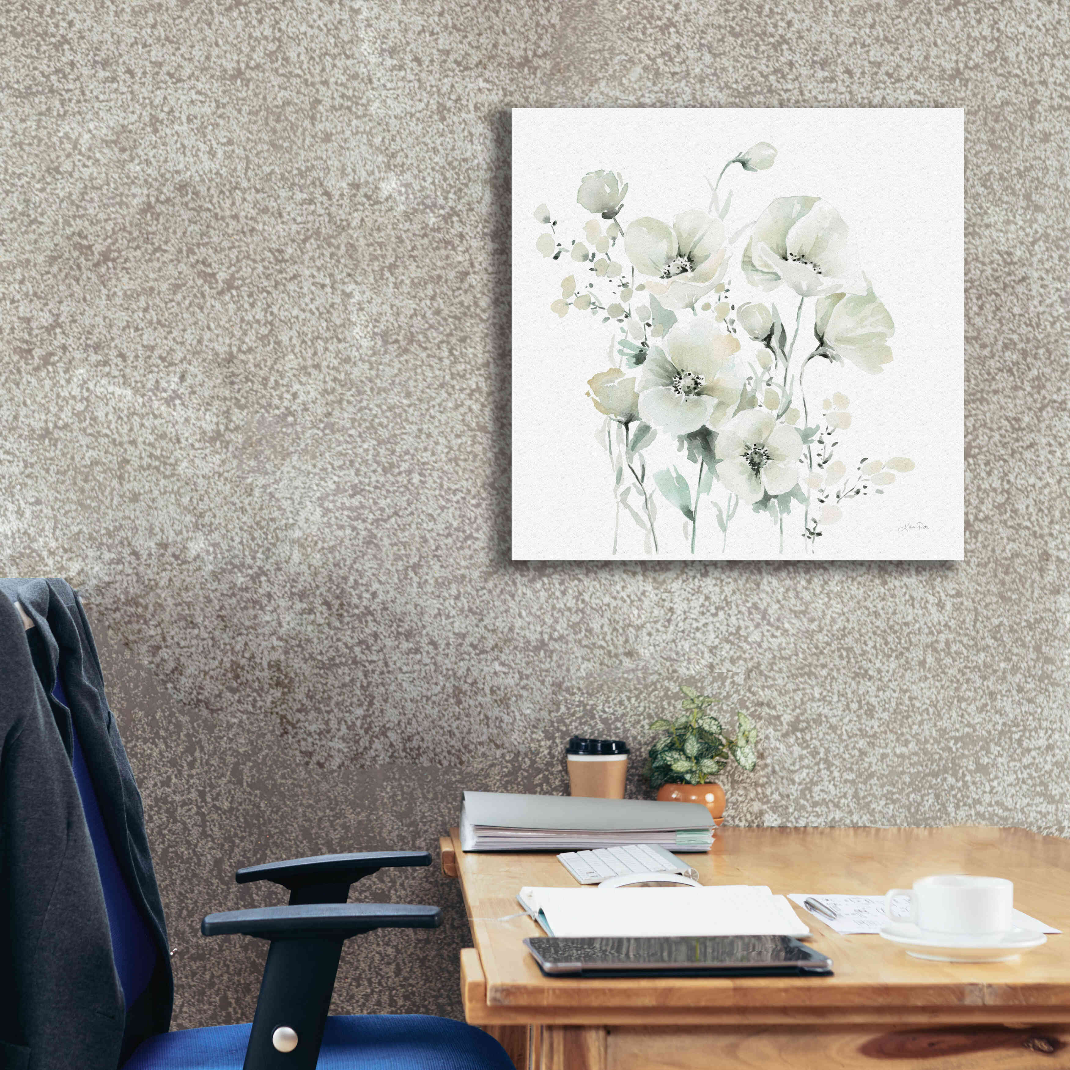 'Secret Garden Bouquet II' by Katrina Pete, Giclee Canvas Wall Art,26x26