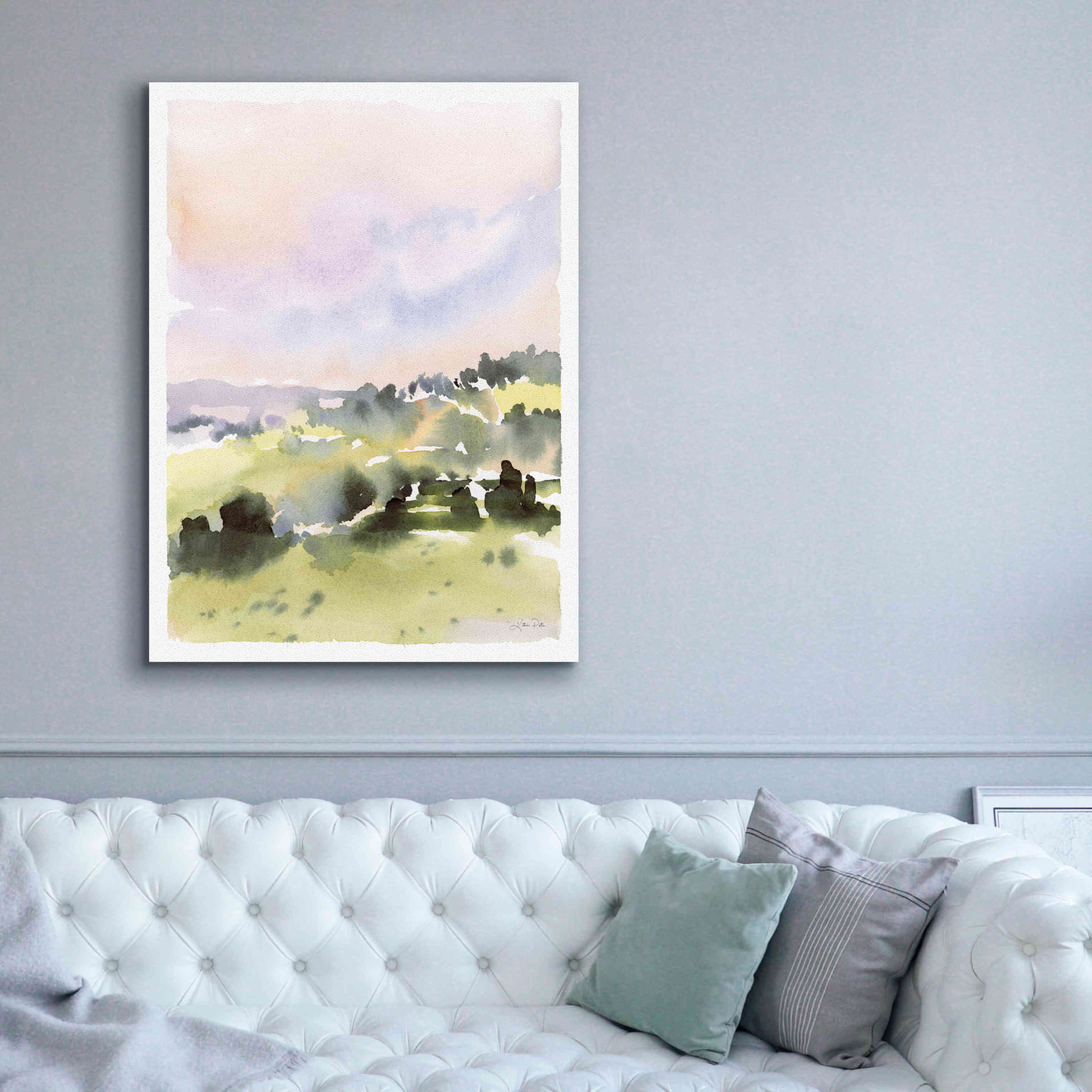 'Spring Hills II' by Katrina Pete, Giclee Canvas Wall Art,40x54