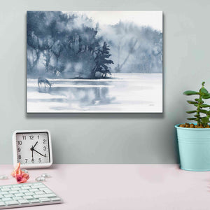 'Winter Lake' by Katrina Pete, Giclee Canvas Wall Art,16x12