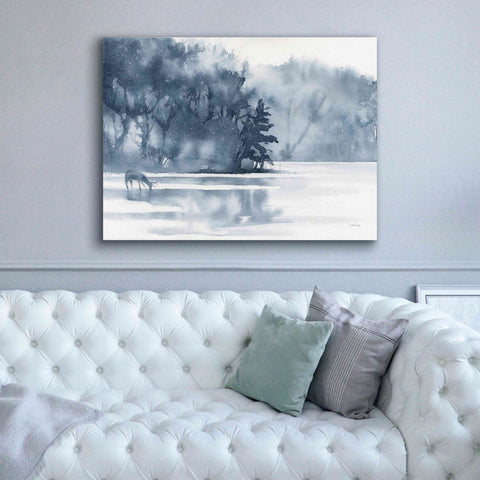 Image of 'Winter Lake' by Katrina Pete, Giclee Canvas Wall Art,54x40