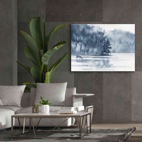 Image of 'Winter Lake' by Katrina Pete, Giclee Canvas Wall Art,54x40