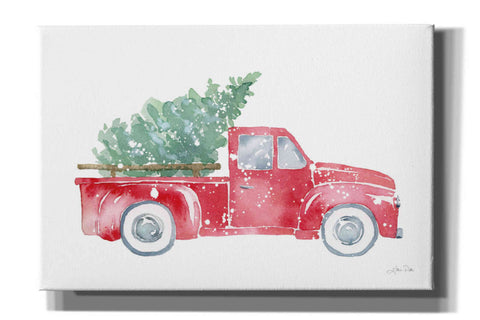 Image of 'Christmas Truck' by Katrina Pete, Giclee Canvas Wall Art