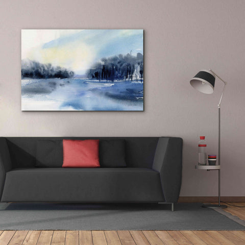 Image of 'Winter River' by Katrina Pete, Giclee Canvas Wall Art,60x40