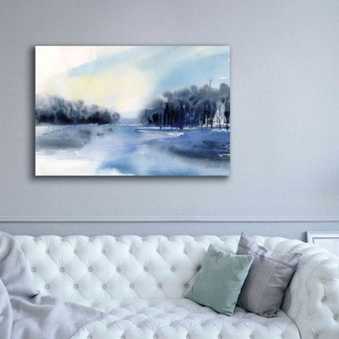 Image of 'Winter River' by Katrina Pete, Giclee Canvas Wall Art,60x40