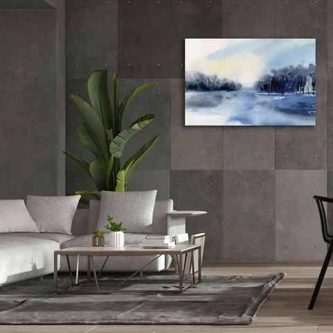 Image of 'Winter River' by Katrina Pete, Giclee Canvas Wall Art,60x40