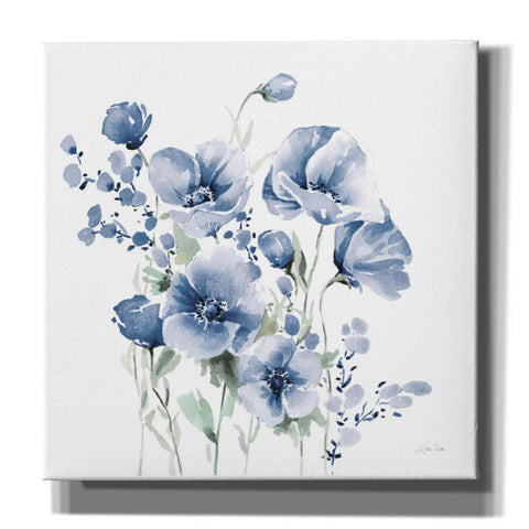Image of 'Secret Garden Bouquet II Blue' by Katrina Pete, Giclee Canvas Wall Art