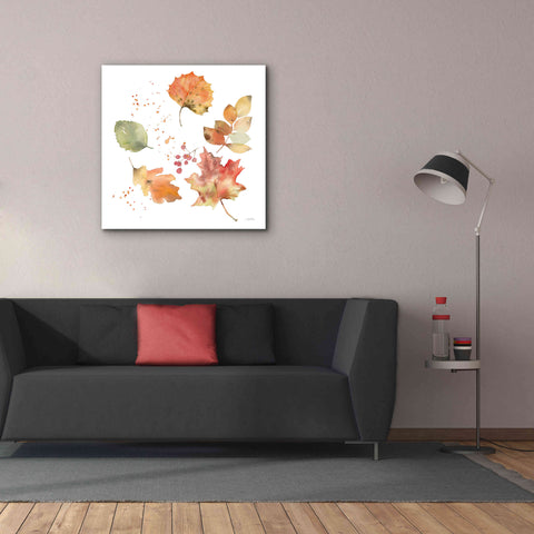 Image of 'Falling Leaves I' by Katrina Pete, Giclee Canvas Wall Art,37x37
