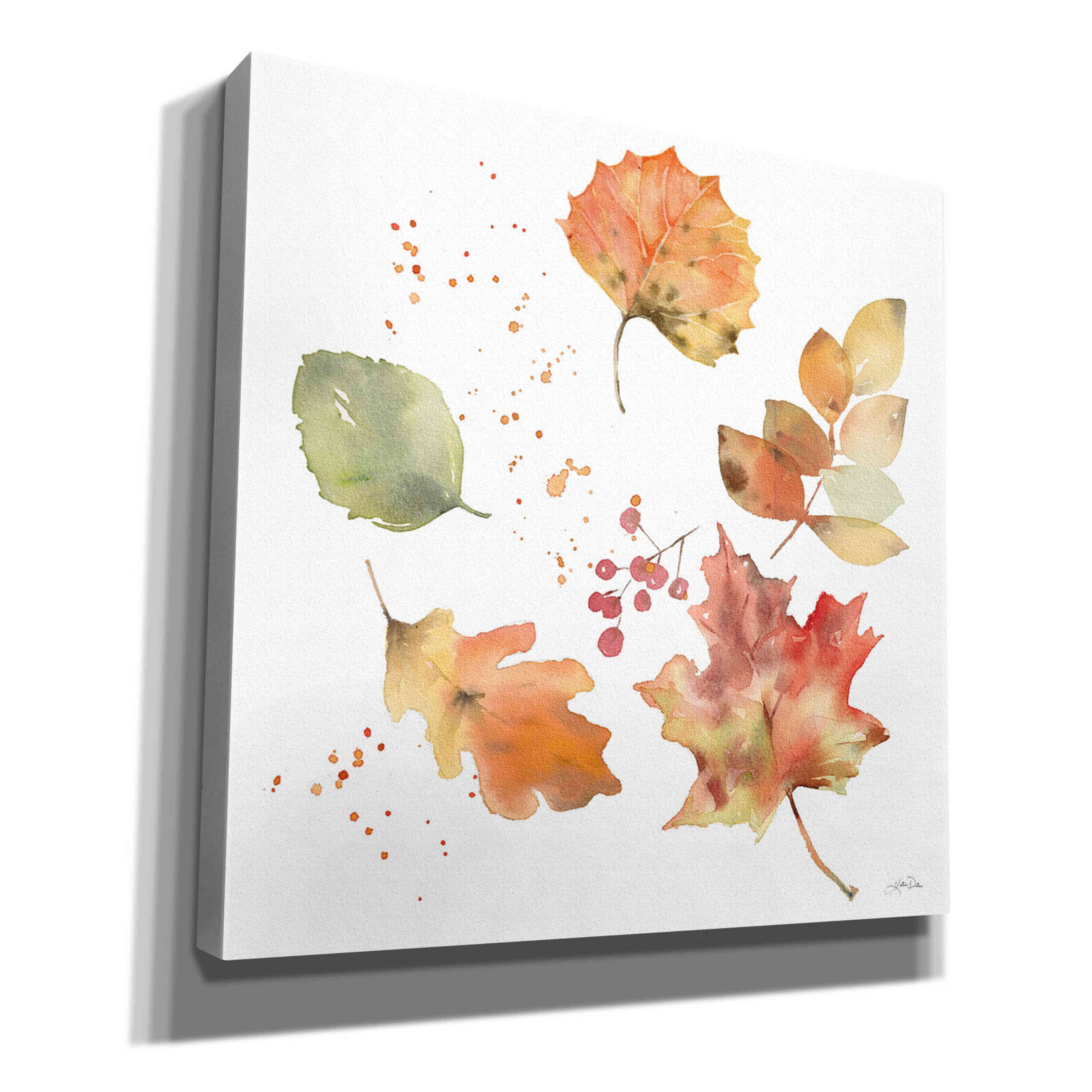 'Falling Leaves I' by Katrina Pete, Giclee Canvas Wall Art
