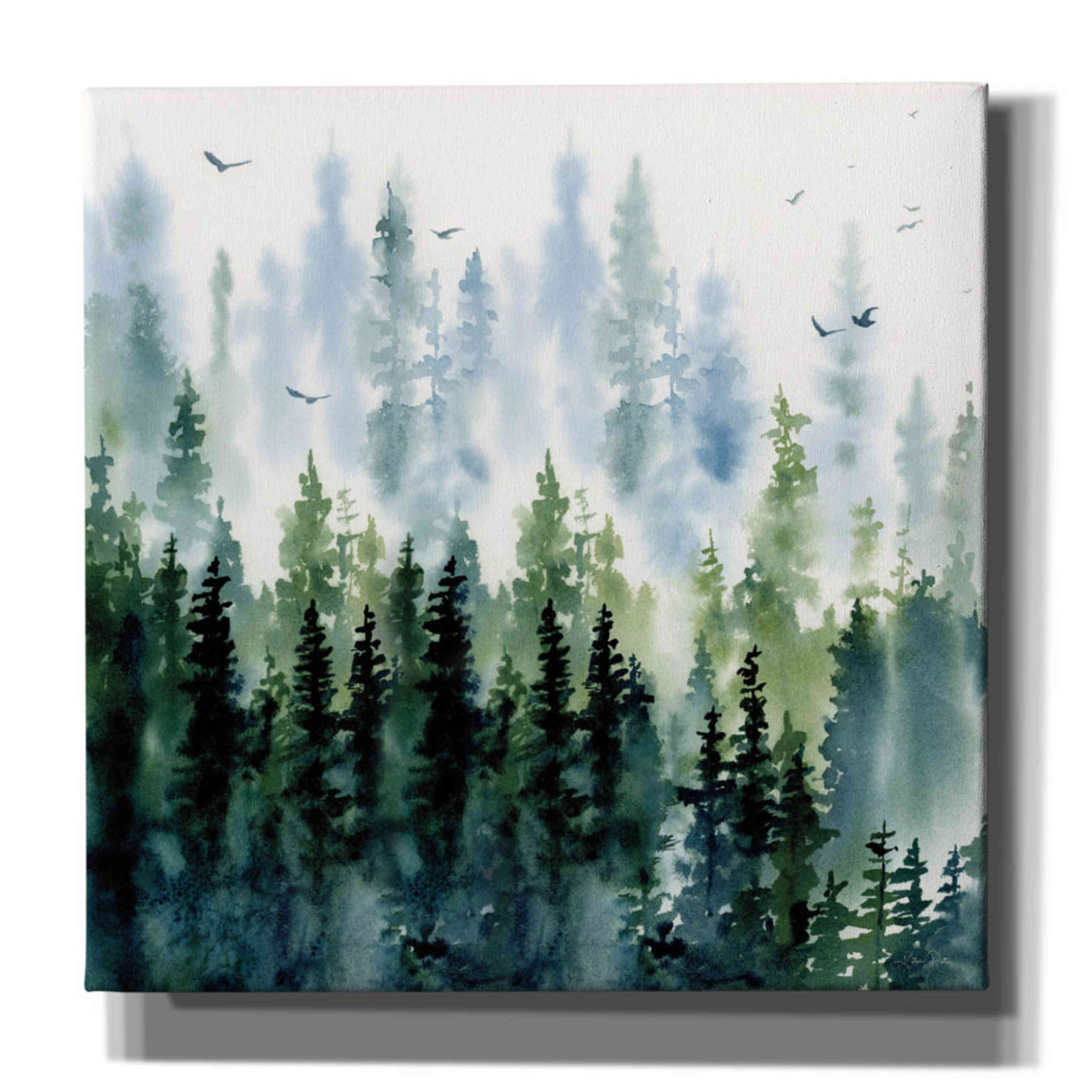 'Evening Treeline Sq' by Katrina Pete, Giclee Canvas Wall Art