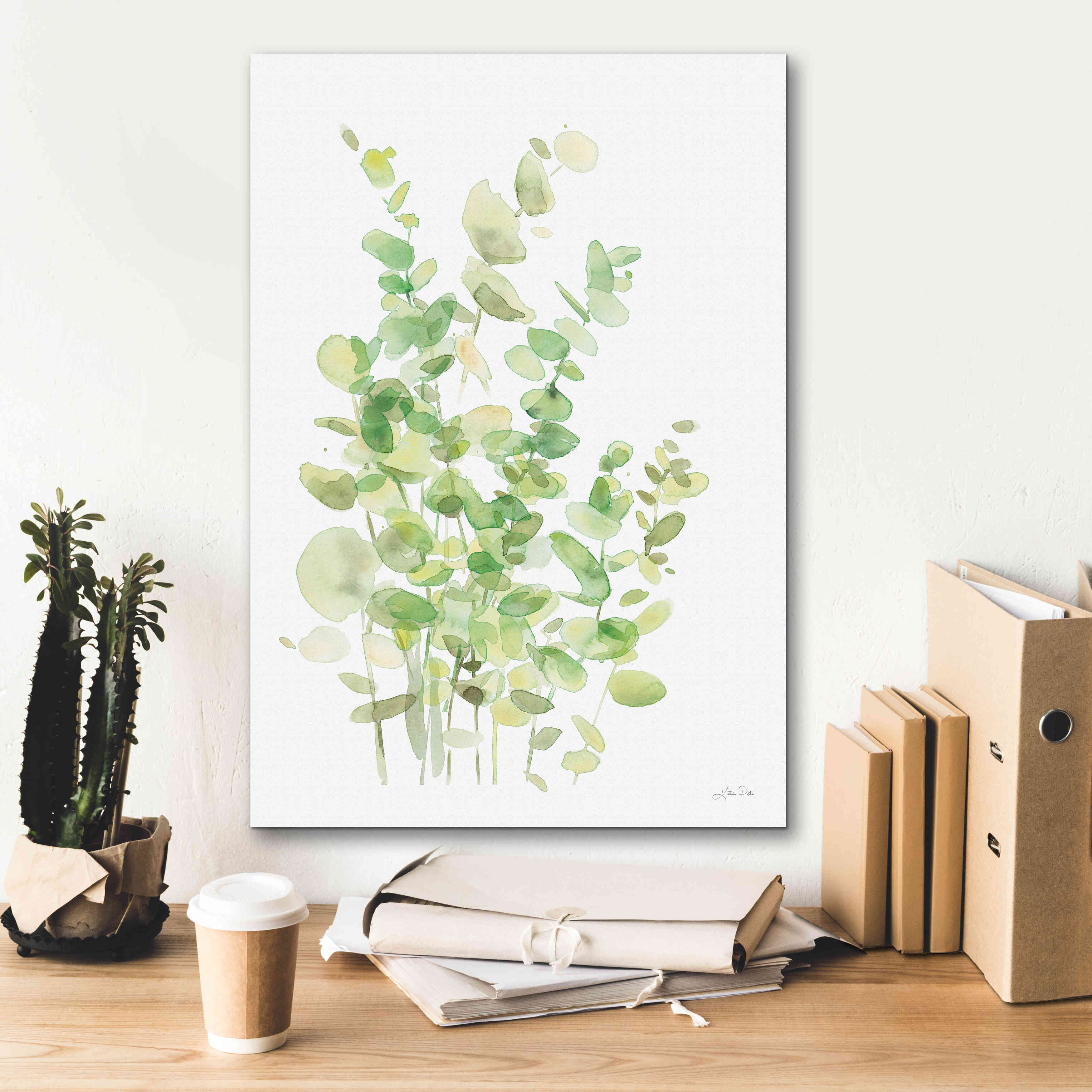 'Eucalyptus III' by Katrina Pete, Giclee Canvas Wall Art,18x26