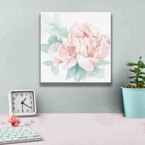 Image of 'Poetic Blooming I Pink' by Katrina Pete, Giclee Canvas Wall Art,12x12