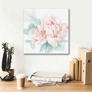 'Poetic Blooming I Pink' by Katrina Pete, Giclee Canvas Wall Art,18x18