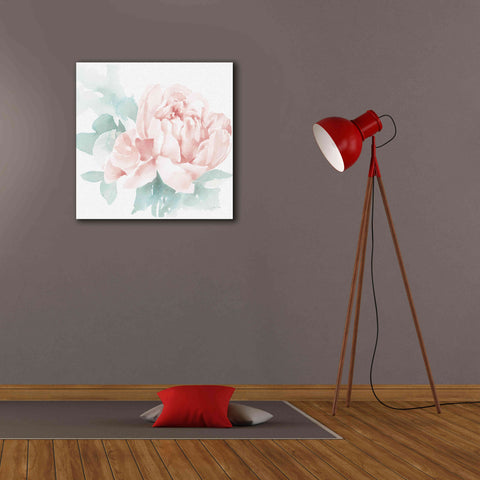 Image of 'Poetic Blooming I Pink' by Katrina Pete, Giclee Canvas Wall Art,26x26