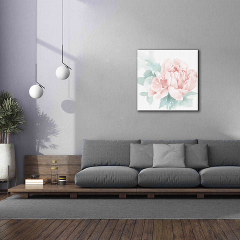 Image of 'Poetic Blooming I Pink' by Katrina Pete, Giclee Canvas Wall Art,37x37