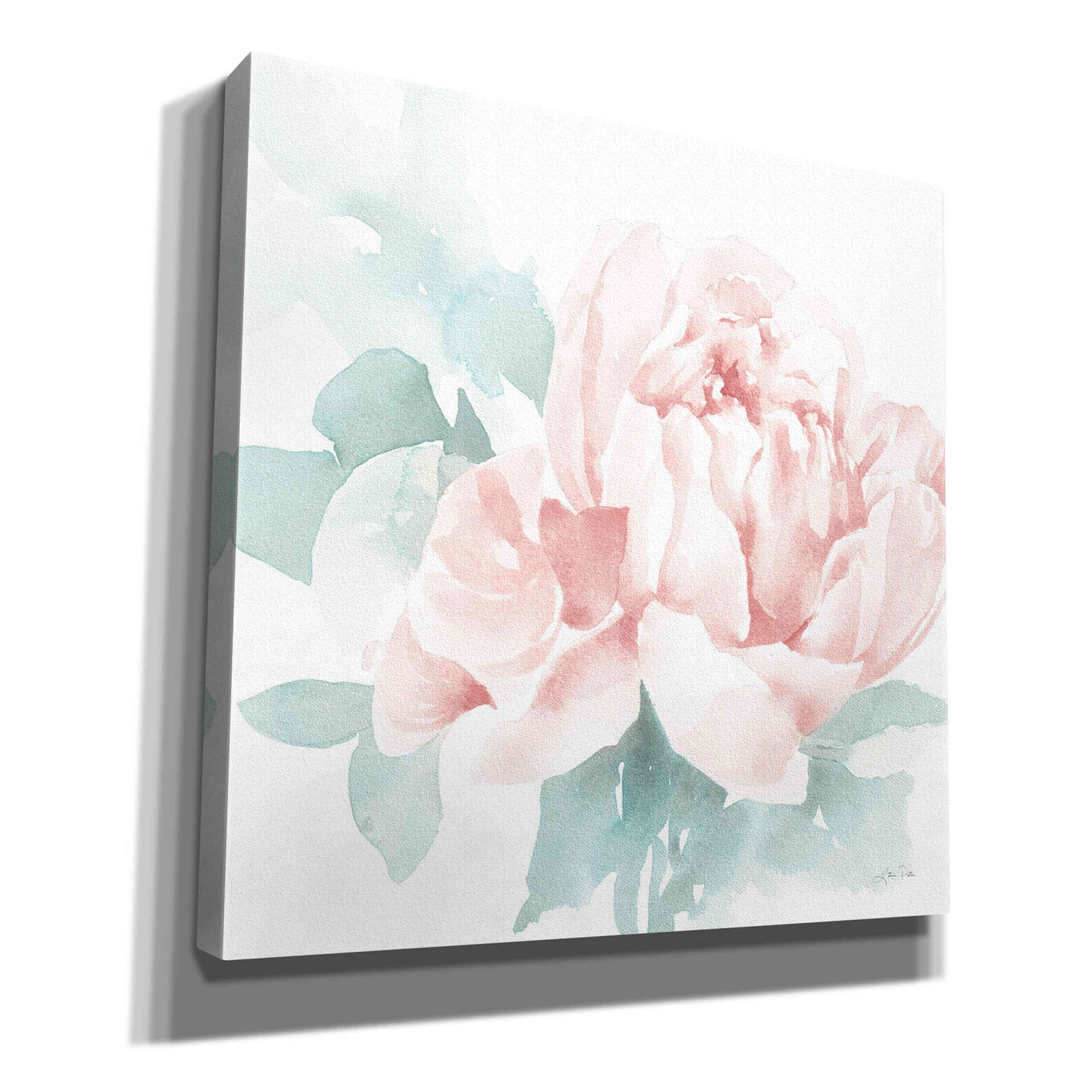 'Poetic Blooming I Pink' by Katrina Pete, Giclee Canvas Wall Art