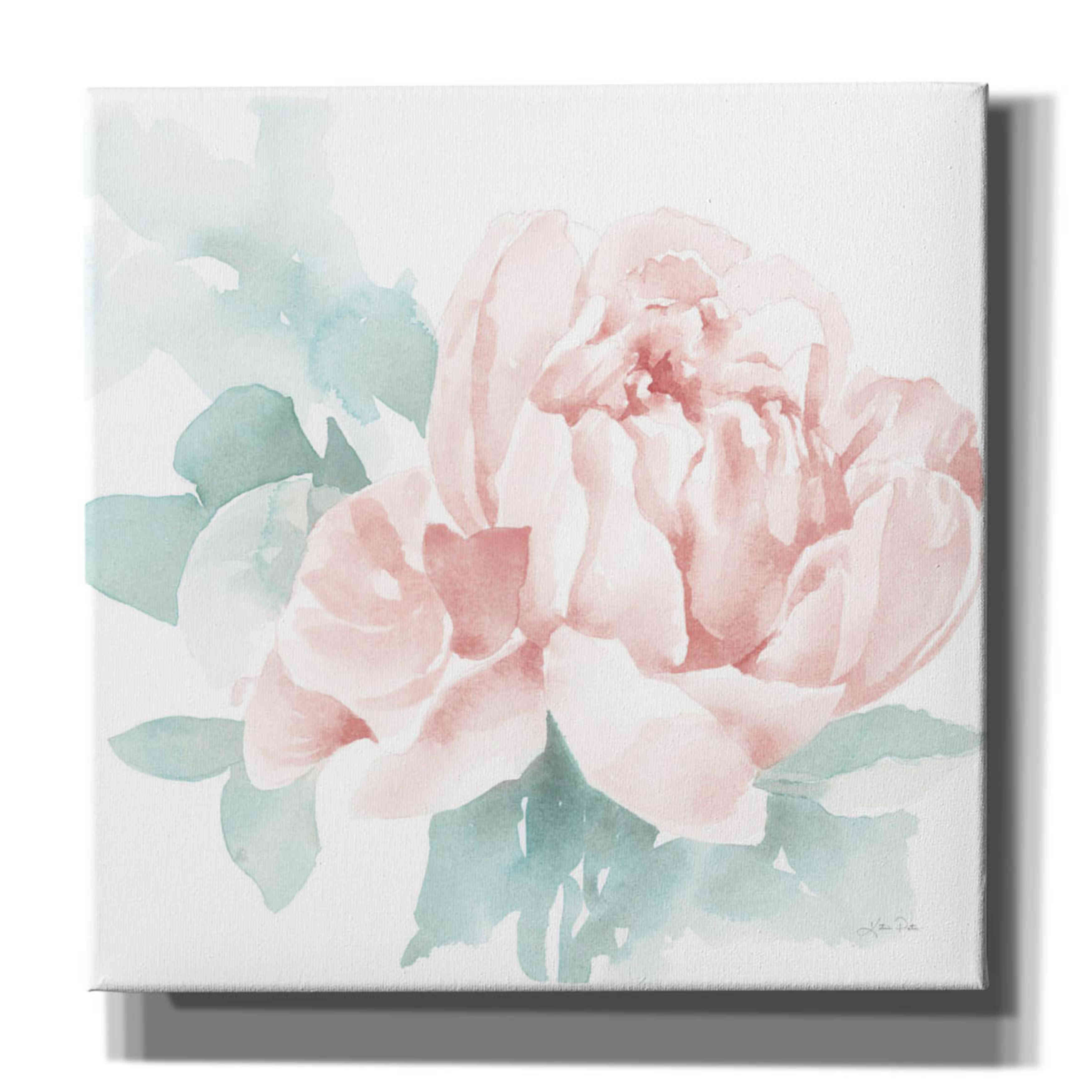 'Poetic Blooming I Pink' by Katrina Pete, Giclee Canvas Wall Art