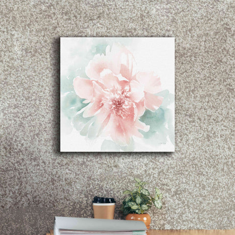 Image of 'Poetic Blooming II Pink' by Katrina Pete, Giclee Canvas Wall Art,18x18