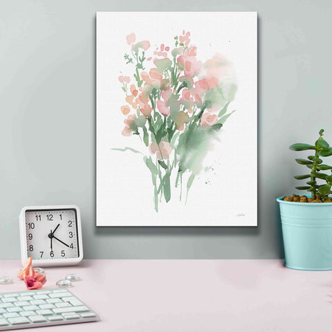 Image of 'Vibrant Blooms II' by Katrina Pete, Giclee Canvas Wall Art,12x16