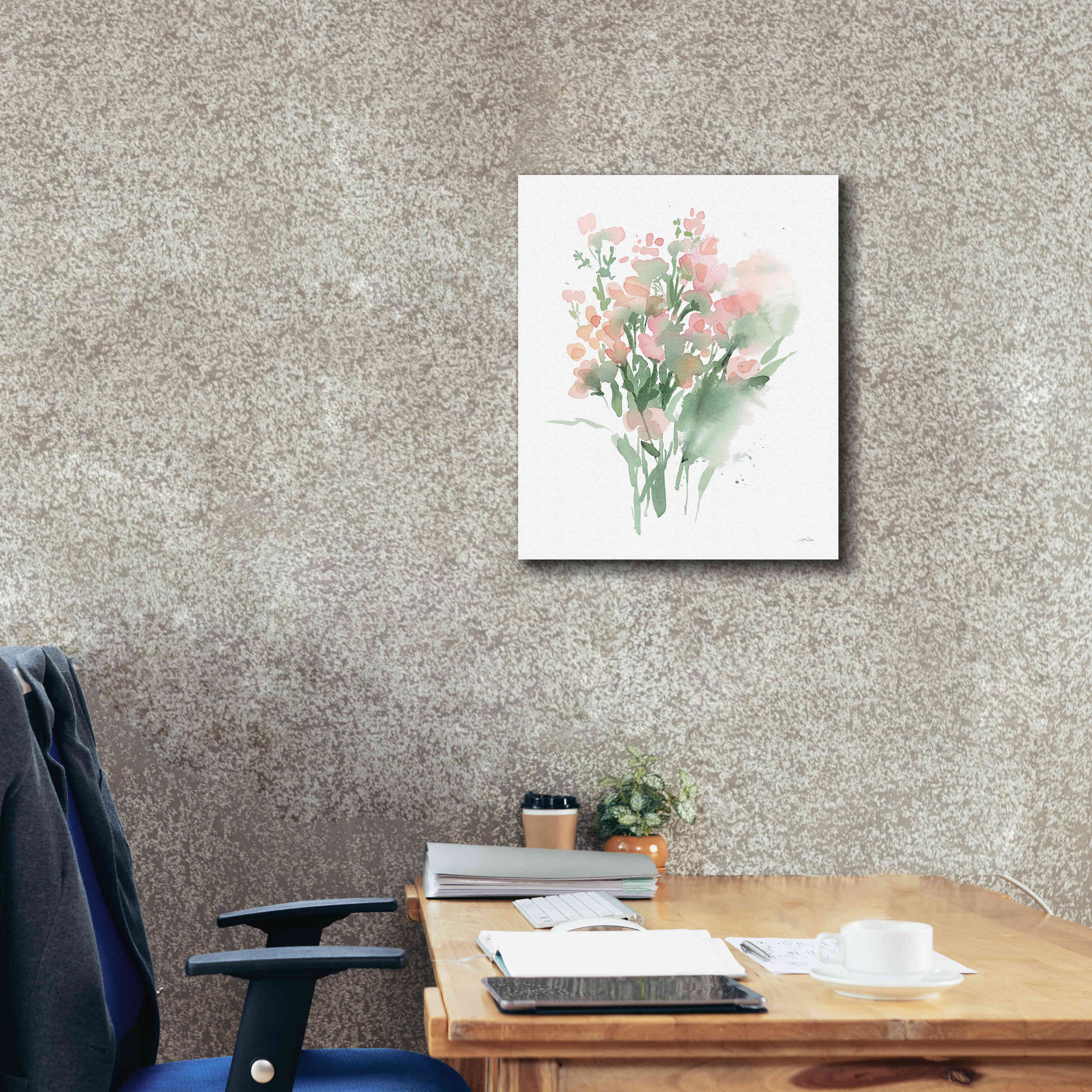 'Vibrant Blooms II' by Katrina Pete, Giclee Canvas Wall Art,20x24