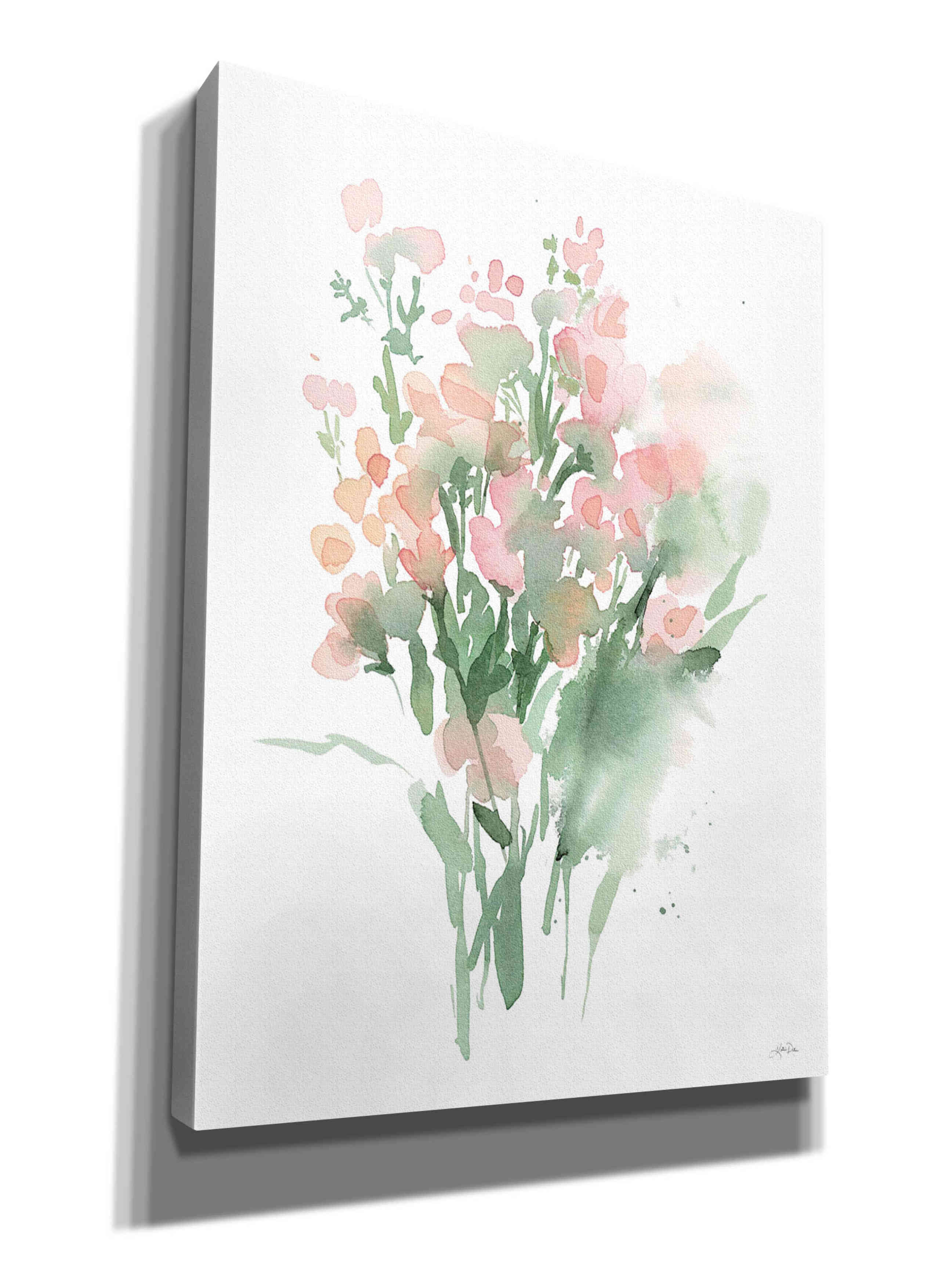 'Vibrant Blooms II' by Katrina Pete, Giclee Canvas Wall Art