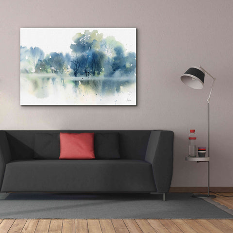 Image of 'Blue Pond Reflections' by Katrina Pete, Giclee Canvas Wall Art,60x40