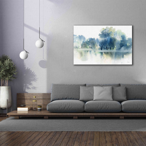 Image of 'Blue Pond Reflections' by Katrina Pete, Giclee Canvas Wall Art,60x40