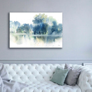 'Blue Pond Reflections' by Katrina Pete, Giclee Canvas Wall Art,60x40