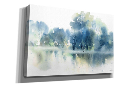 'Blue Pond Reflections' by Katrina Pete, Giclee Canvas Wall Art