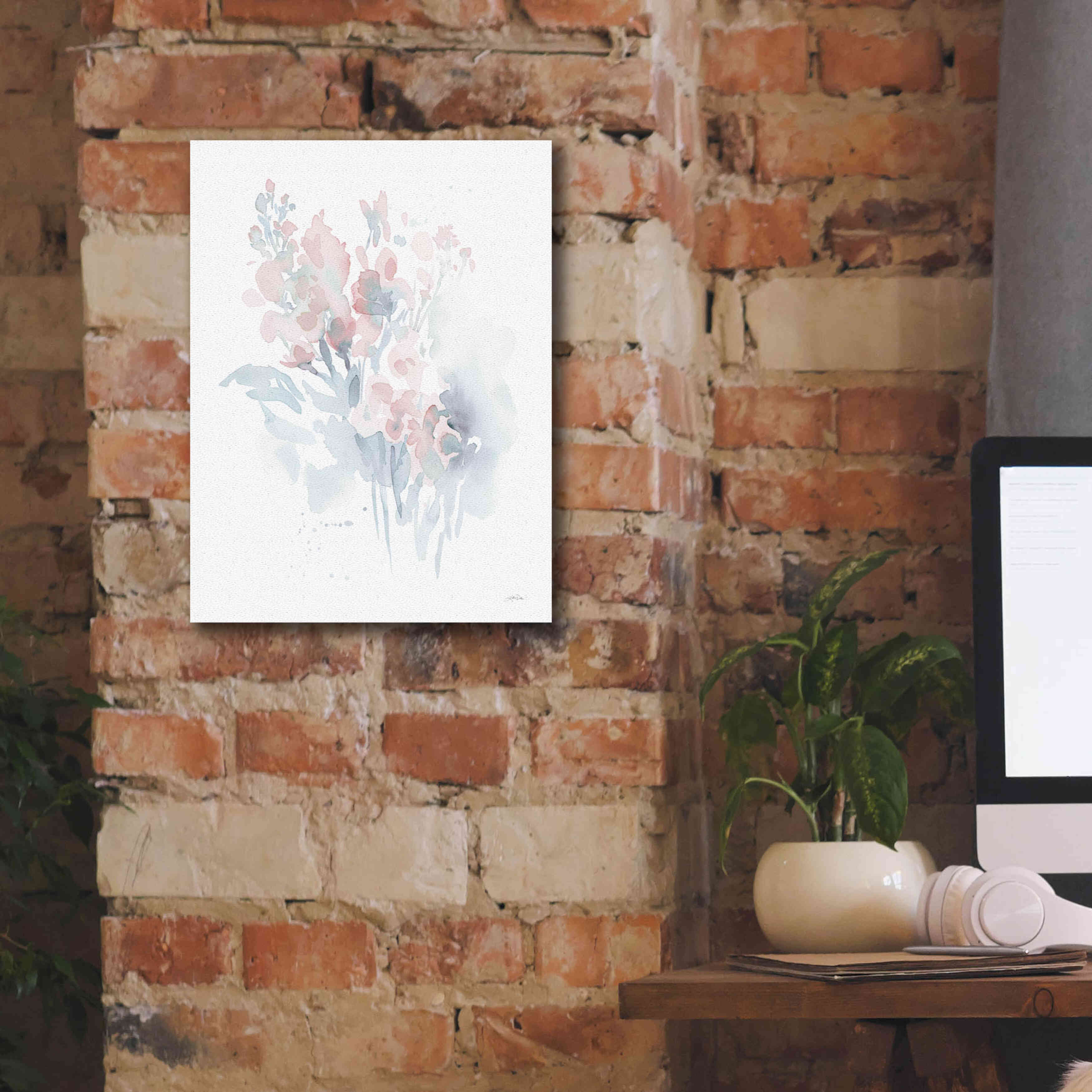 'Fresh Blooms I' by Katrina Pete, Giclee Canvas Wall Art,12x16