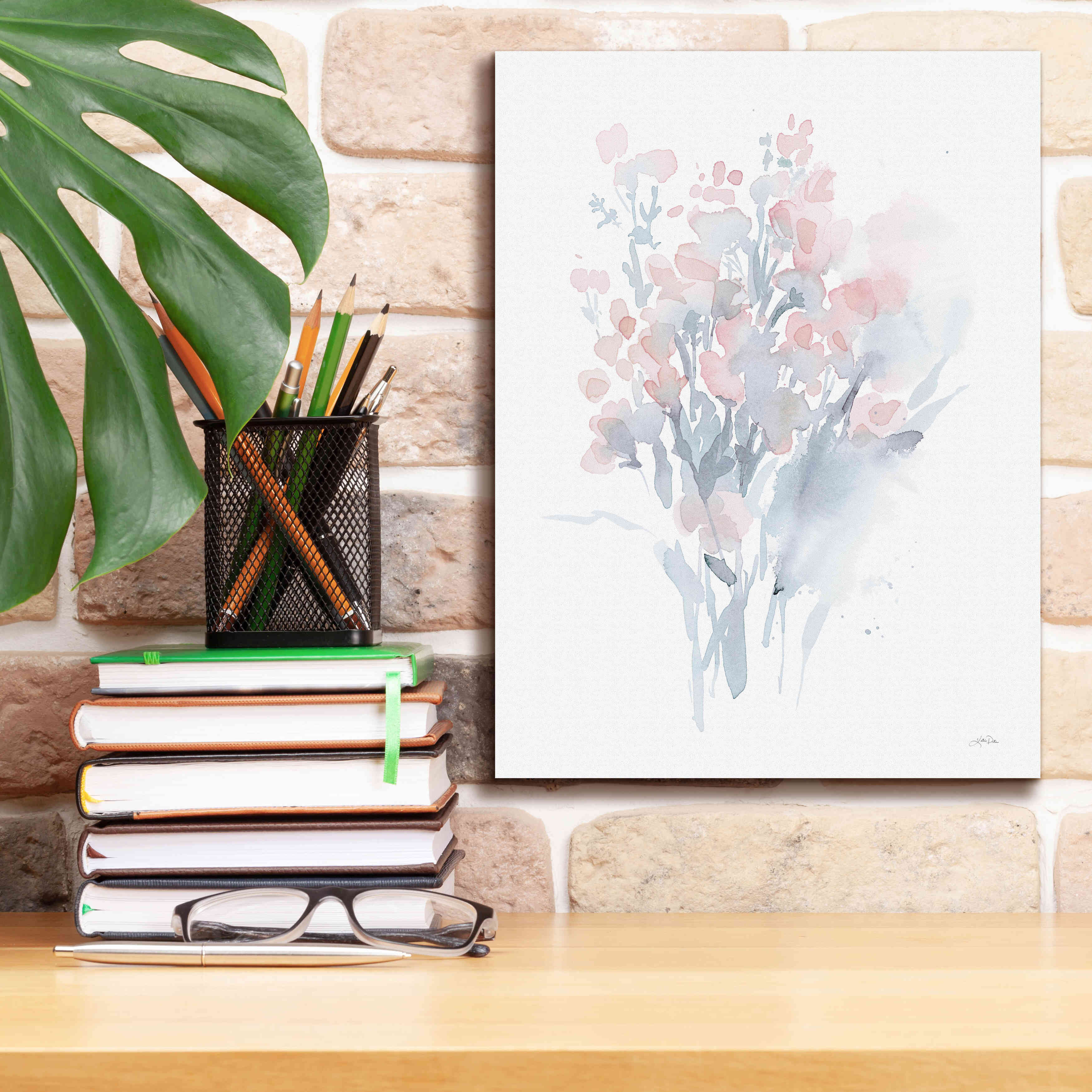 'Fresh Blooms II' by Katrina Pete, Giclee Canvas Wall Art,12x16