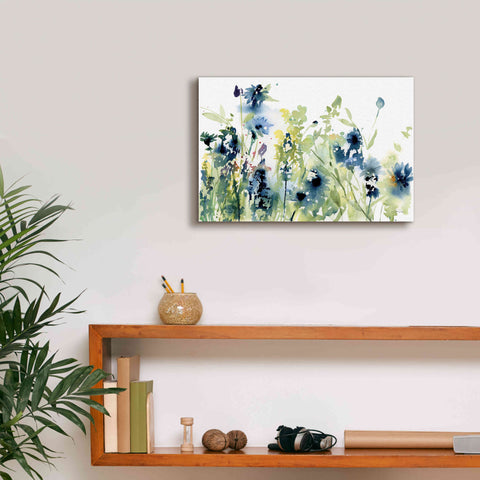 Image of 'Wild Meadow Flowers' by Katrina Pete, Giclee Canvas Wall Art,18x12