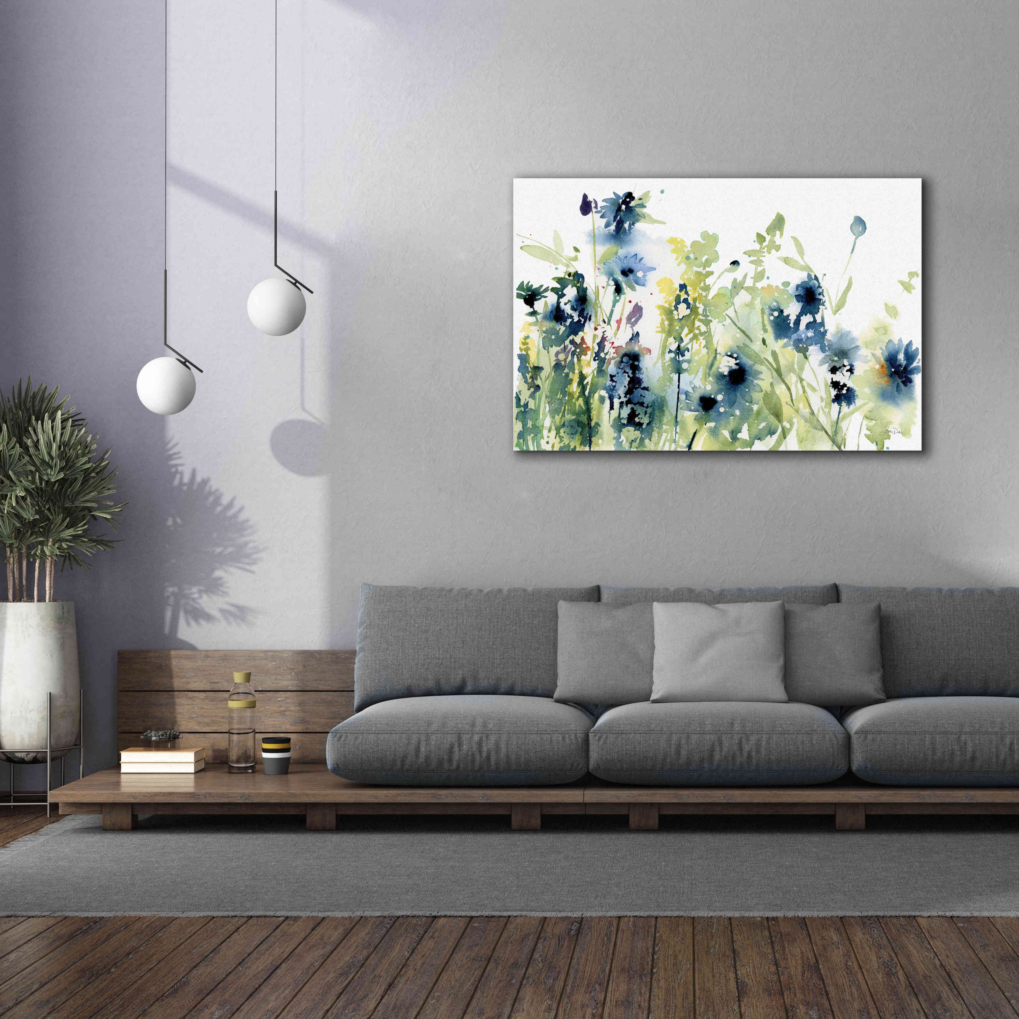 'Wild Meadow Flowers' by Katrina Pete, Giclee Canvas Wall Art,60x40