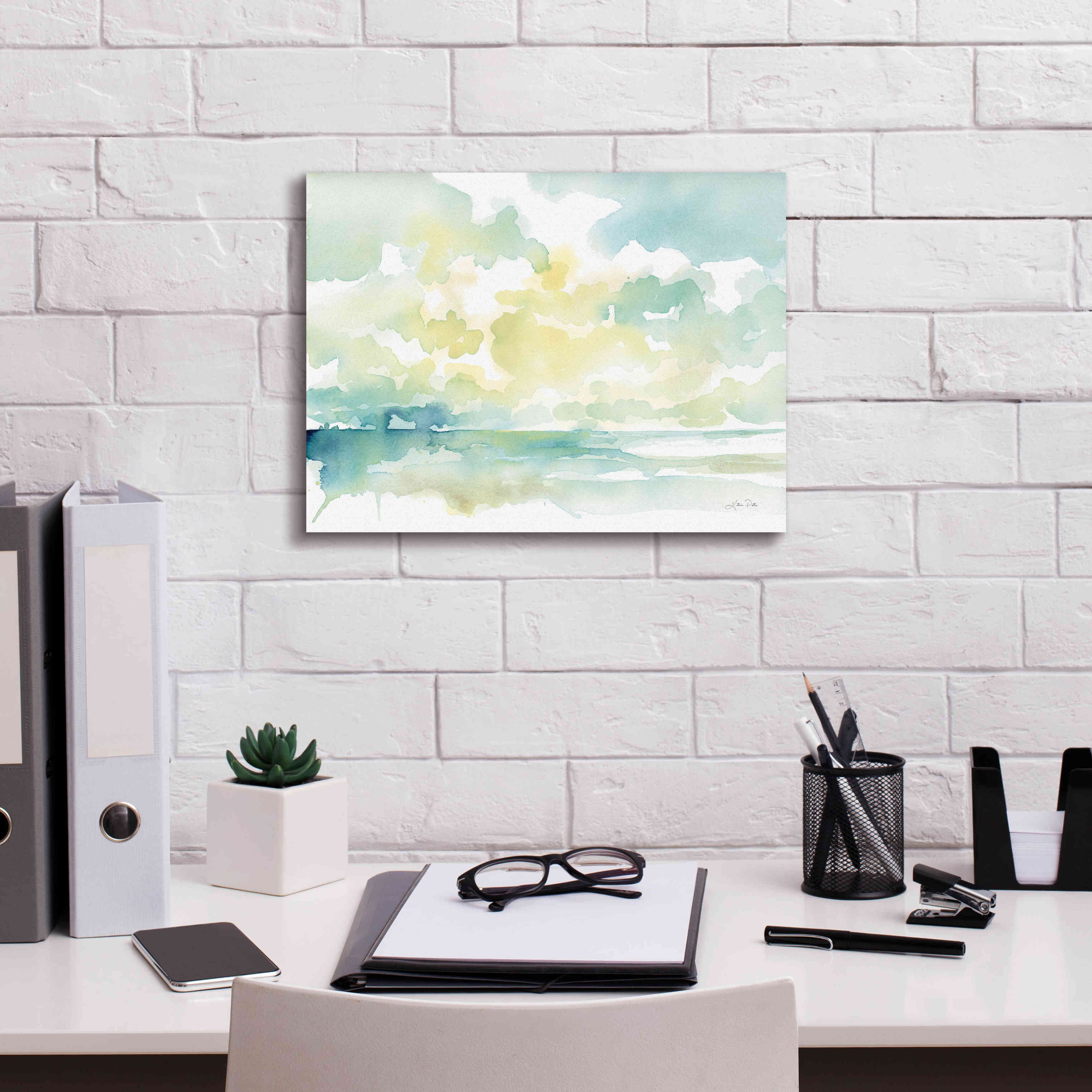 'Ocean Dreaming' by Katrina Pete, Giclee Canvas Wall Art,16x12