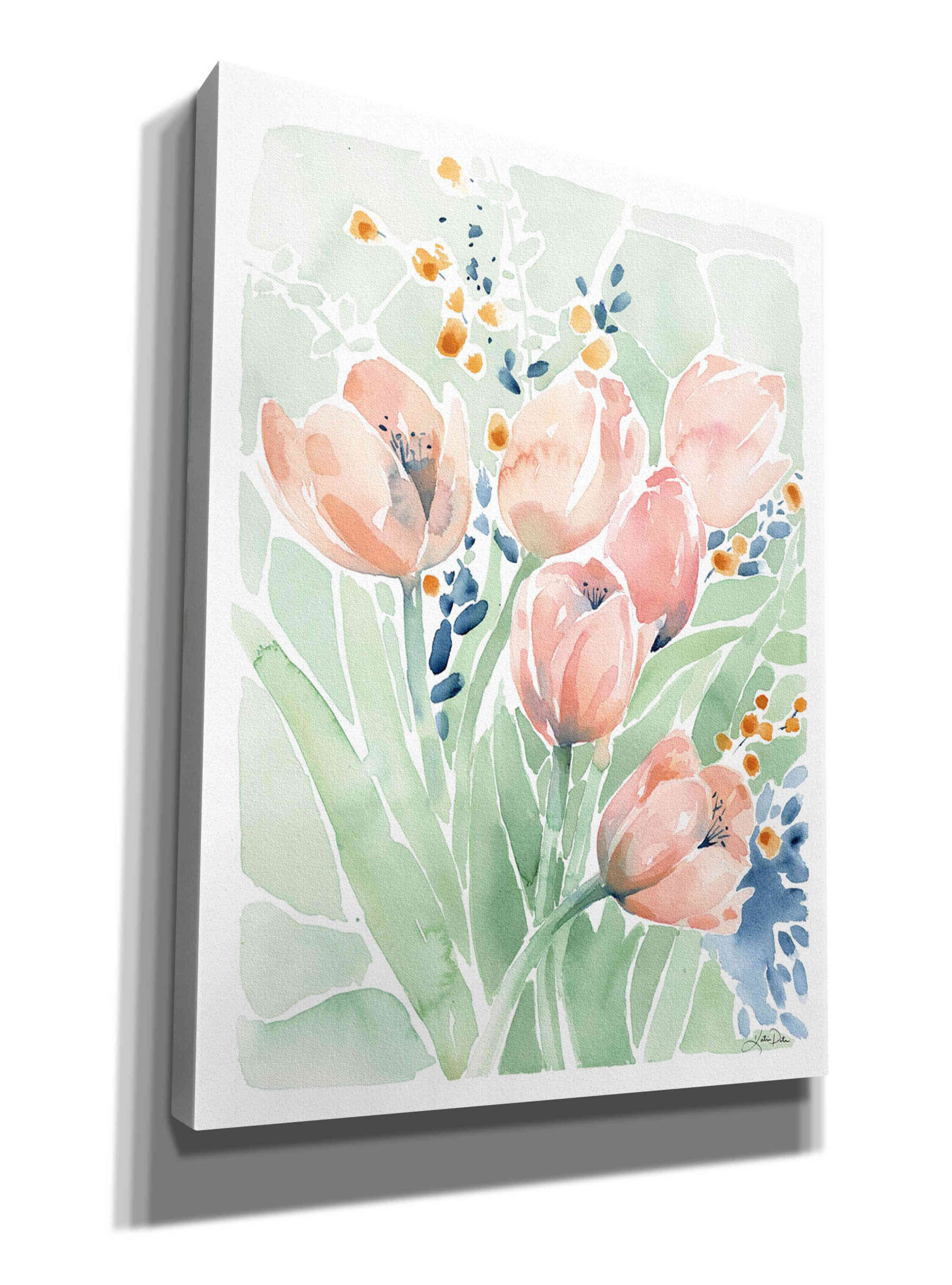 'Tulip Spray' by Katrina Pete, Giclee Canvas Wall Art