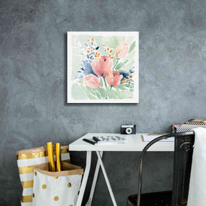 'Tulip Bower' by Katrina Pete, Giclee Canvas Wall Art,18x18
