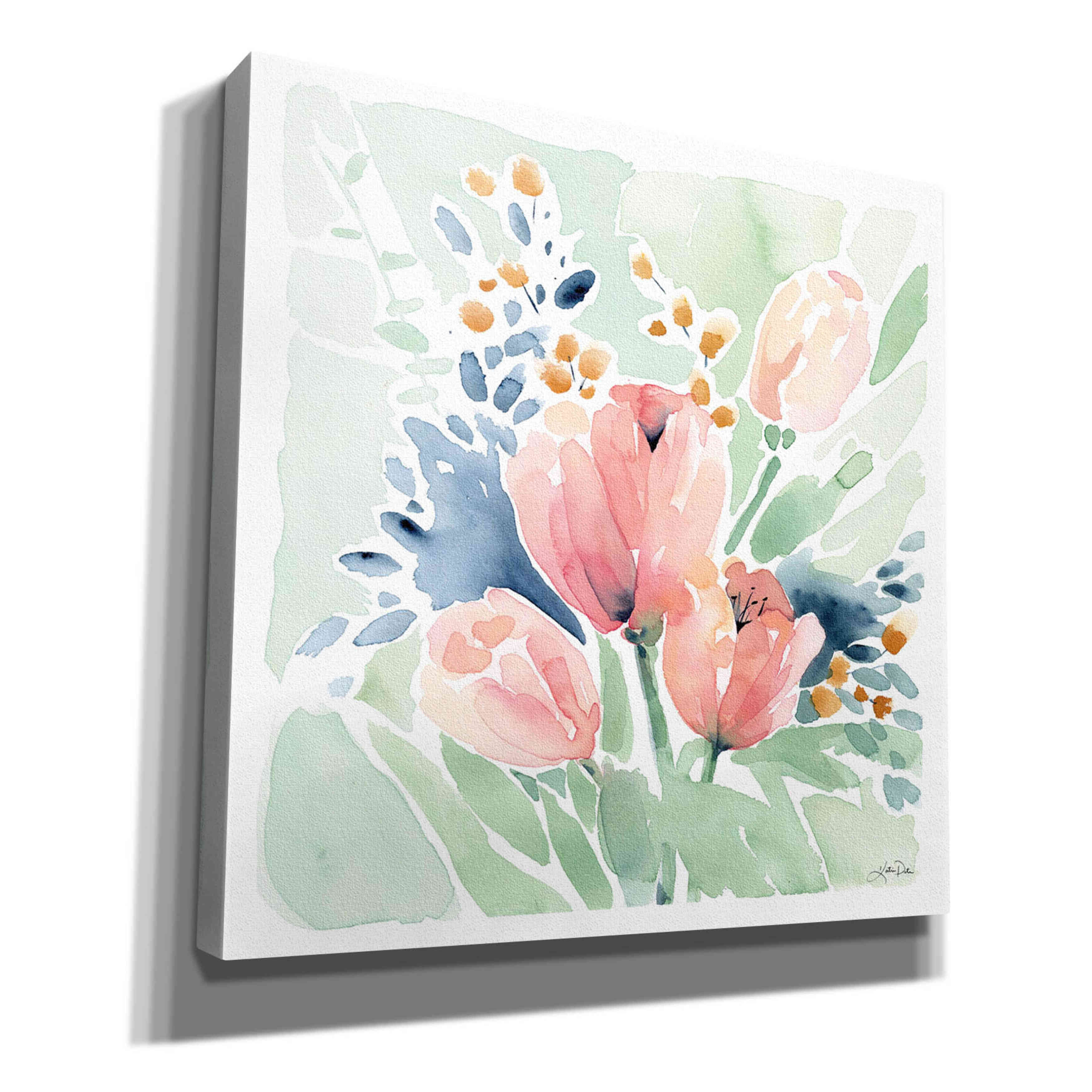 'Tulip Bower' by Katrina Pete, Giclee Canvas Wall Art