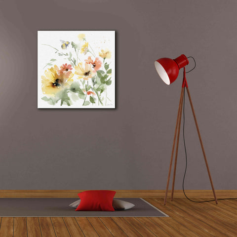 Image of 'Sunflower Meadow I' by Katrina Pete, Giclee Canvas Wall Art,26x26