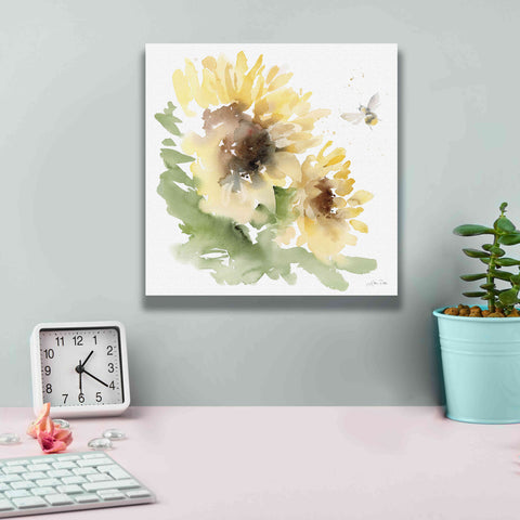 Image of 'Sunflower Meadow II' by Katrina Pete, Giclee Canvas Wall Art,12x12
