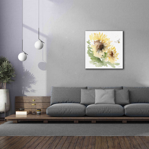 Image of 'Sunflower Meadow II' by Katrina Pete, Giclee Canvas Wall Art,37x37