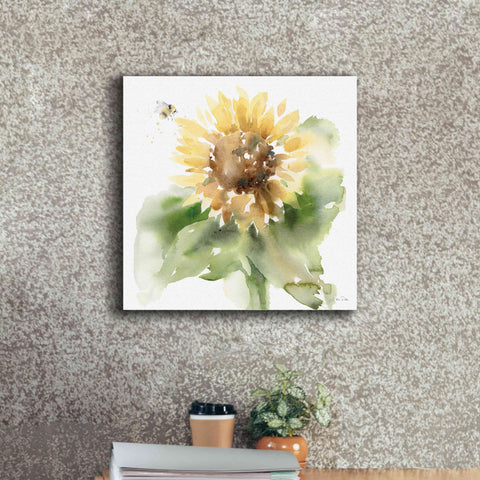 Image of 'Sunflower Meadow III' by Katrina Pete, Giclee Canvas Wall Art,18x18