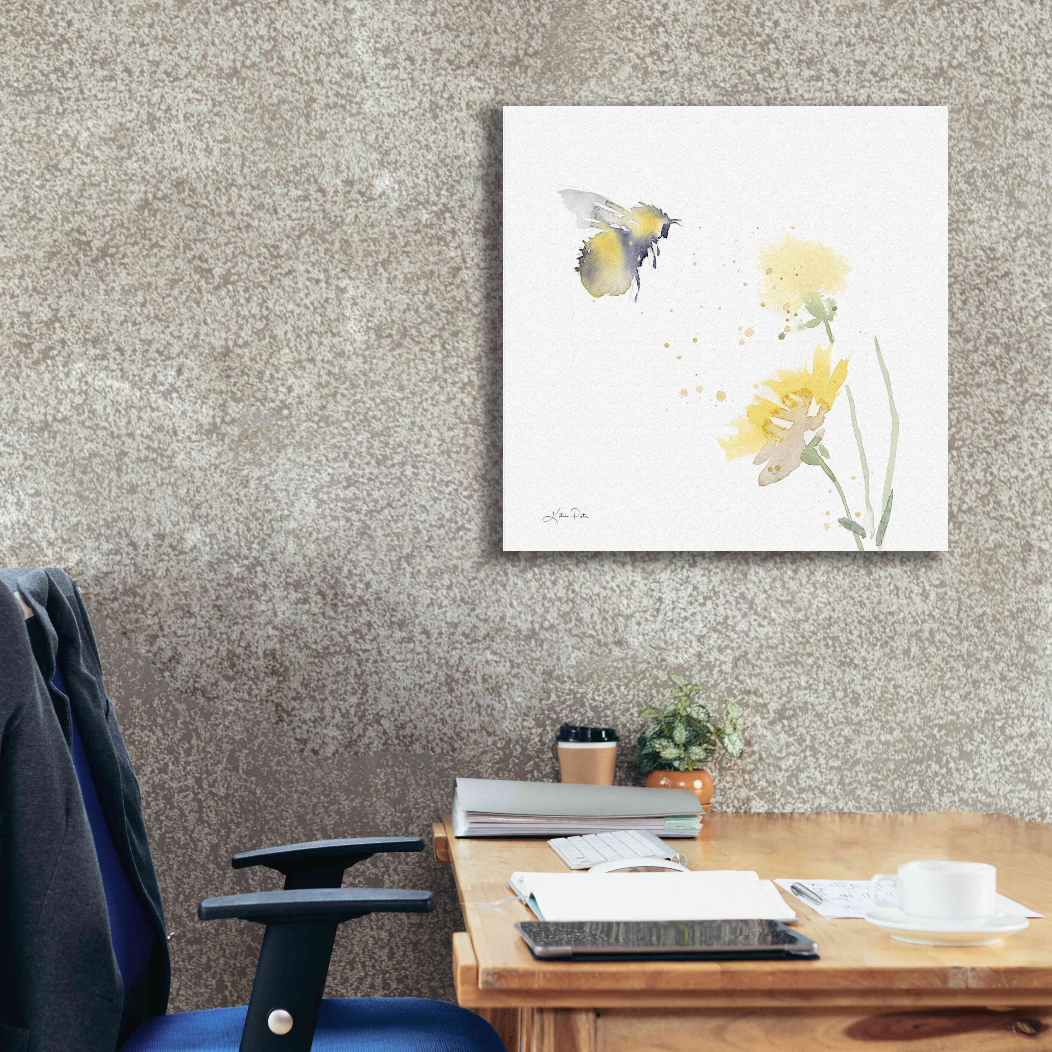 'Sunflower Meadow IV' by Katrina Pete, Giclee Canvas Wall Art,26x26