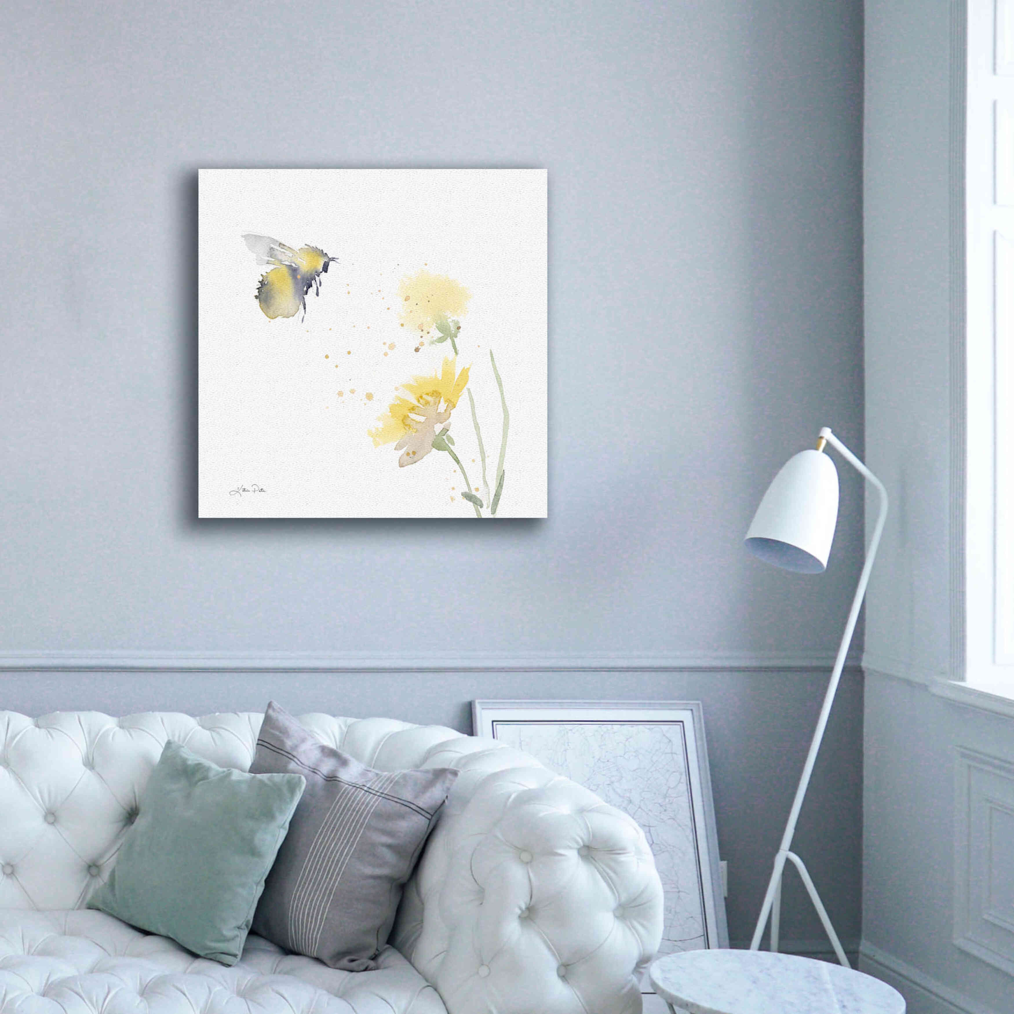 'Sunflower Meadow IV' by Katrina Pete, Giclee Canvas Wall Art,37x37