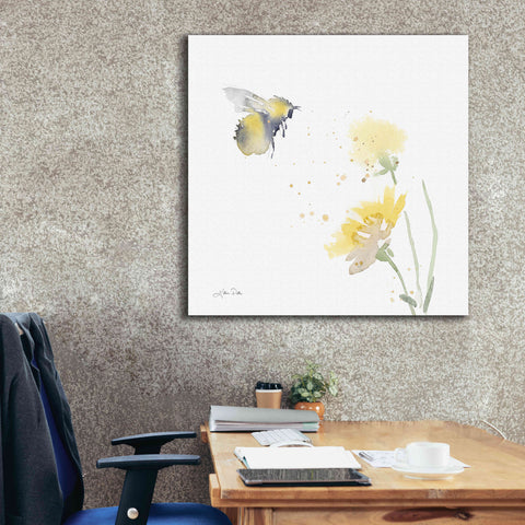 Image of 'Sunflower Meadow IV' by Katrina Pete, Giclee Canvas Wall Art,37x37